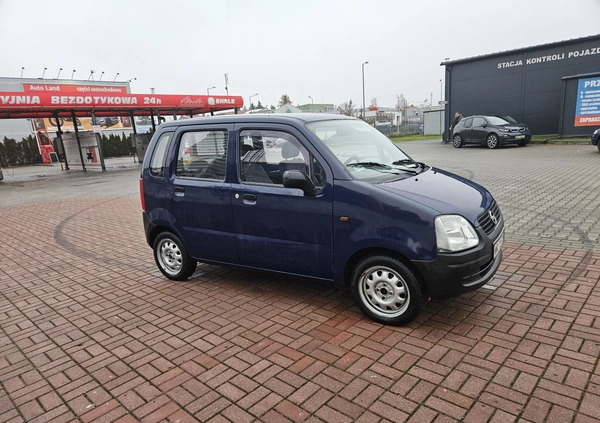 Opel Agila cena 3990 przebieg: 174661, rok produkcji 2002 z Piastów małe 137